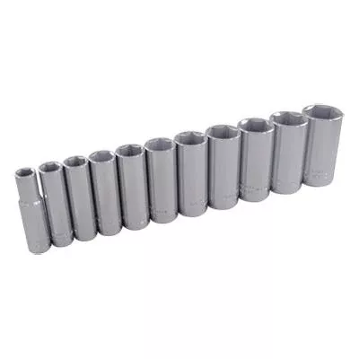 Socket Set - Gray Tools 11-Piece 6 Point Imperial 3 /8