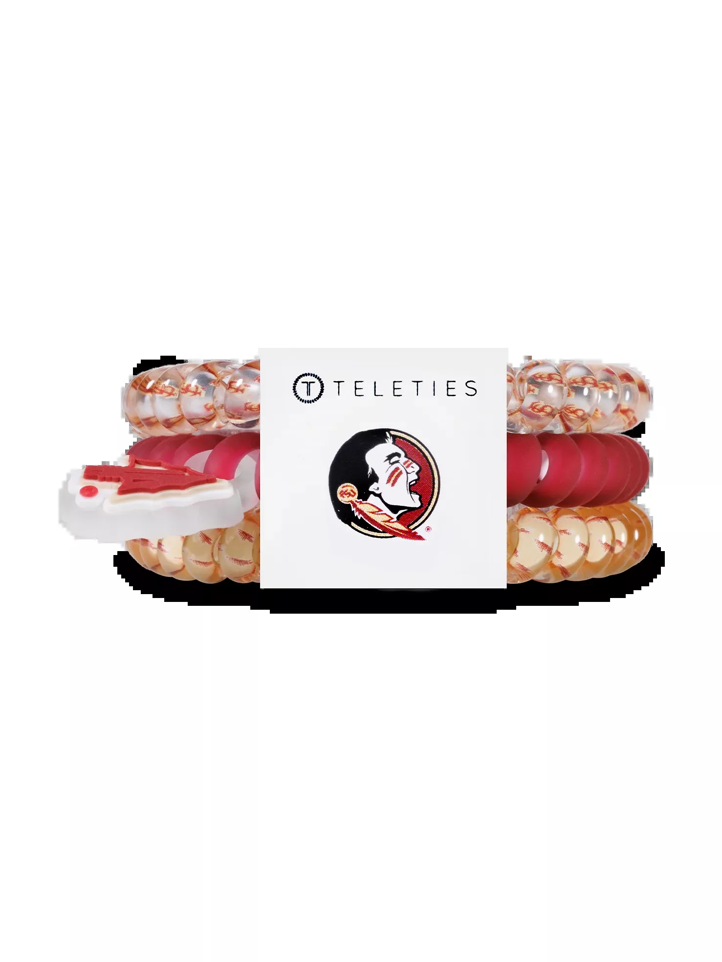 Spiral Hair Coils | Small | Go Noles! Hair Ties