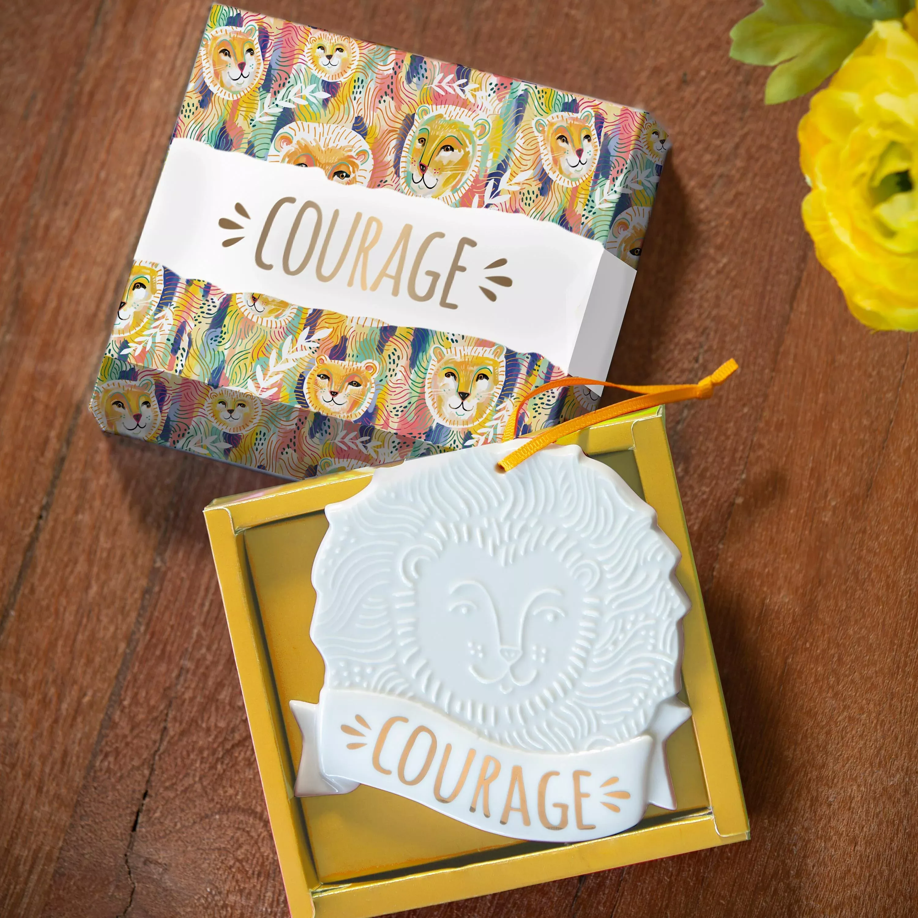 St. Jude Ceramic Ornament with Gift Box