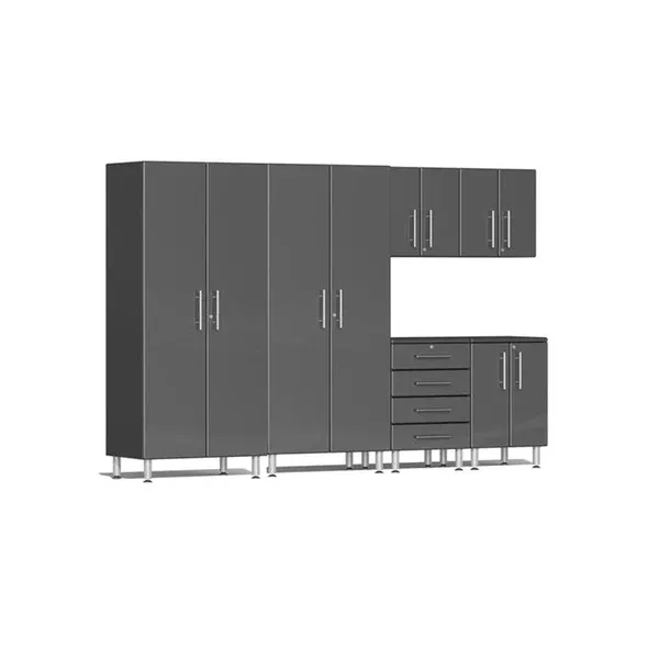Ulti-MATE Garage 2.0 Series Grey Metallic 6-Piece Kit