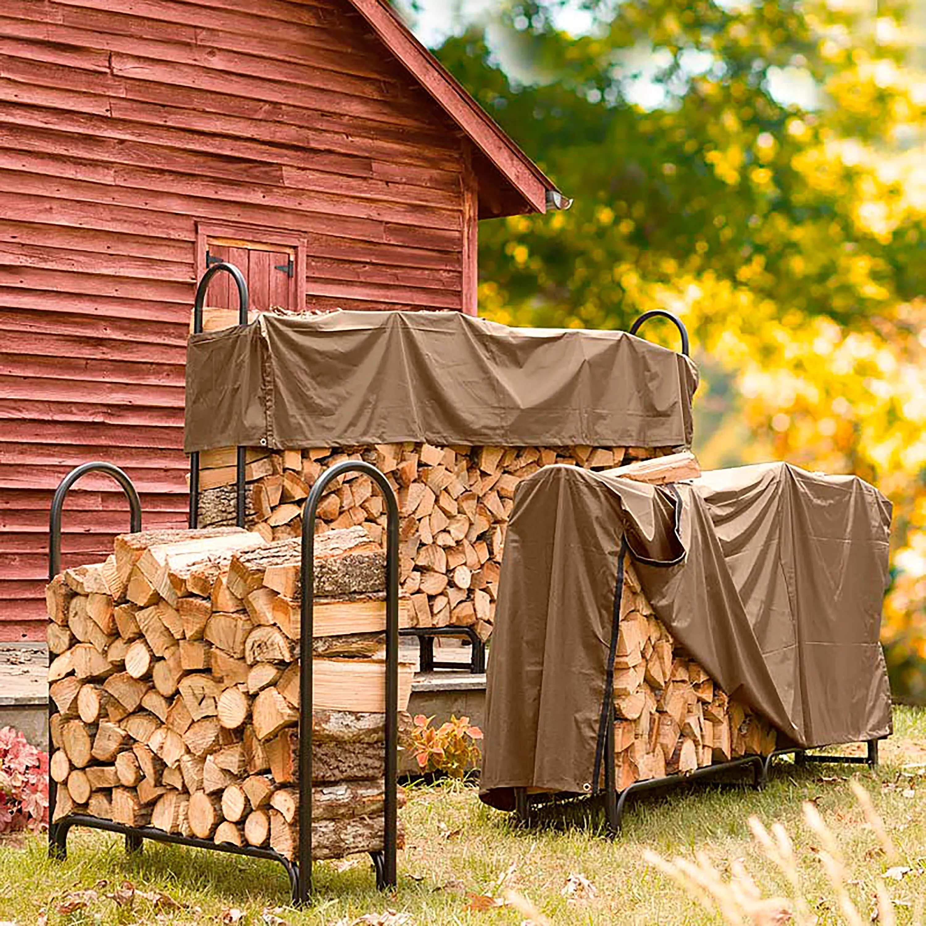 Vinyl Wood Rack Cover - Medium