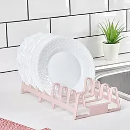 Wholesale Dish Drying Racks – Vertical Plate and Lid Organizer | 36 pcs