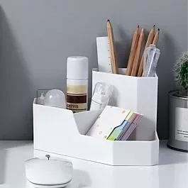 Wholesale Makeup Organizers – Corner Desktop Organizer Tray | 24 pcs