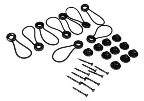 Wiremold CM21 Mountable Bungee Wrap, 10 Screws
